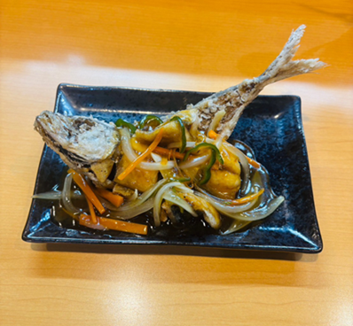 アジ甘酢あんかけ