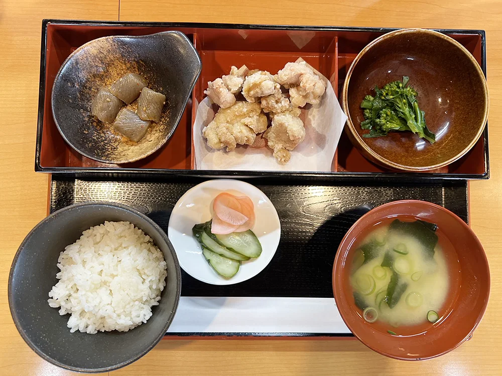 鳥竜田定食